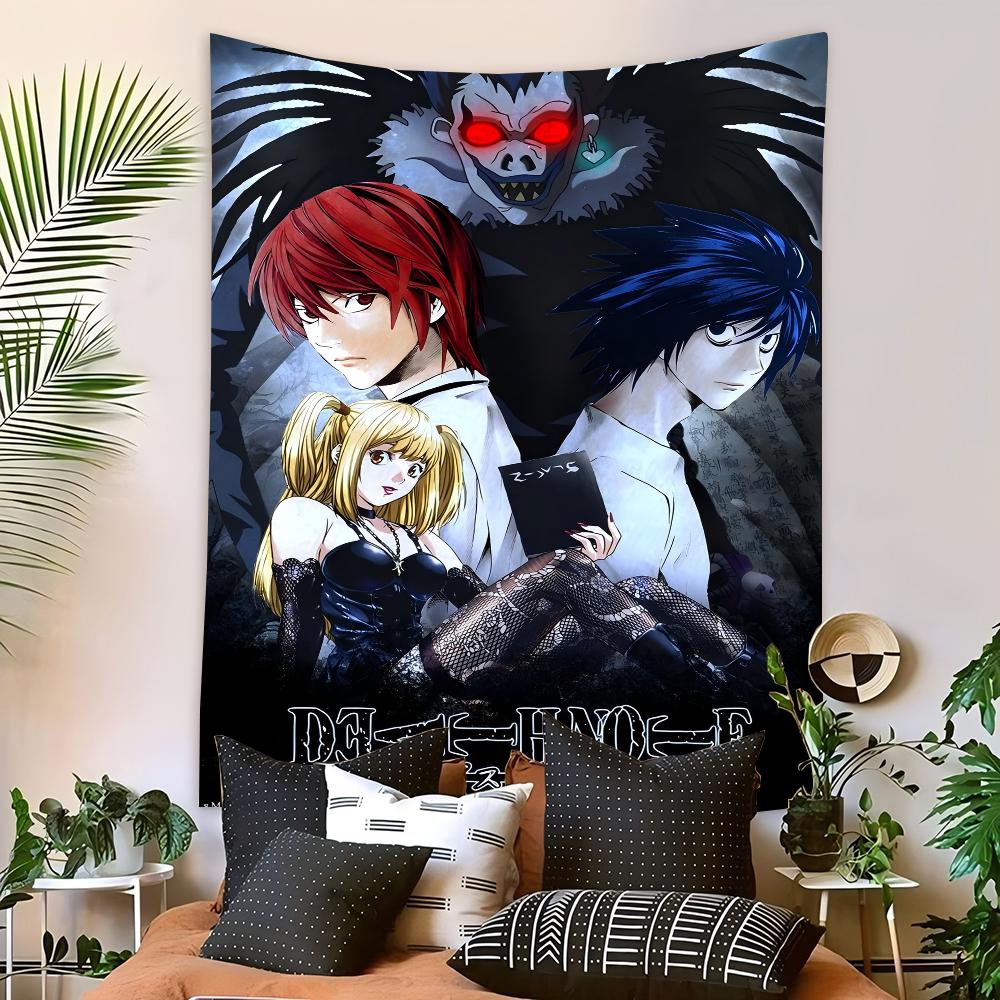 DDeath NNote Photography Backdrops Kids Birthday Photo Background Studio Portraits Photocall Props