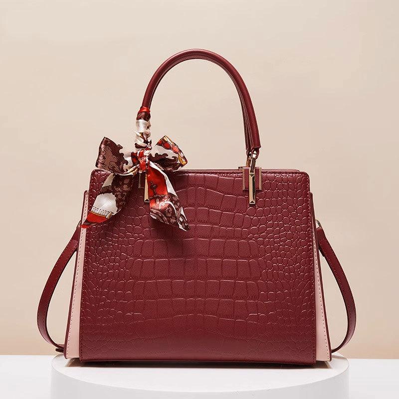 

Atmospheric Red Bag Women S Middle School Mother Wedding Bag Wedding Mother-In-Law Fashion Messenger Handbag красный