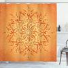 Lotus Shower Curtain BlackWhite Flower Magic Elegant Floral On Black Background Modern Simple Unique Art Women Bathroom Curtain