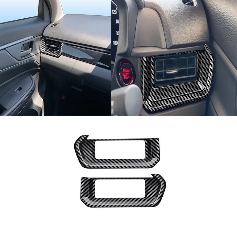 For HONDA WR-V WRV 2024 2025 ABS Carbonfiber  Interior Accessoires  Door Handle Window Control Panle Handbrake Air Outlet Cover
