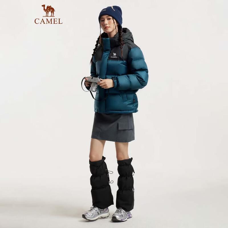 CAMEL Feather God PRO Goose Down Puffer Jacket L