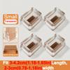 Upgrade Thick Super Wearproof Anti-Slip Granule Chair Leg Caps - Fit 0.79-1.18inch To 1.57-1.97inch Diameters and Widths - Plastic -Silent and Durable