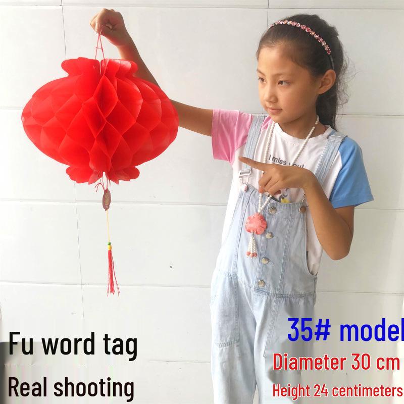 Red Lantern Ornaments for Weddings, New Year, Indoor Decor & Mall Displays