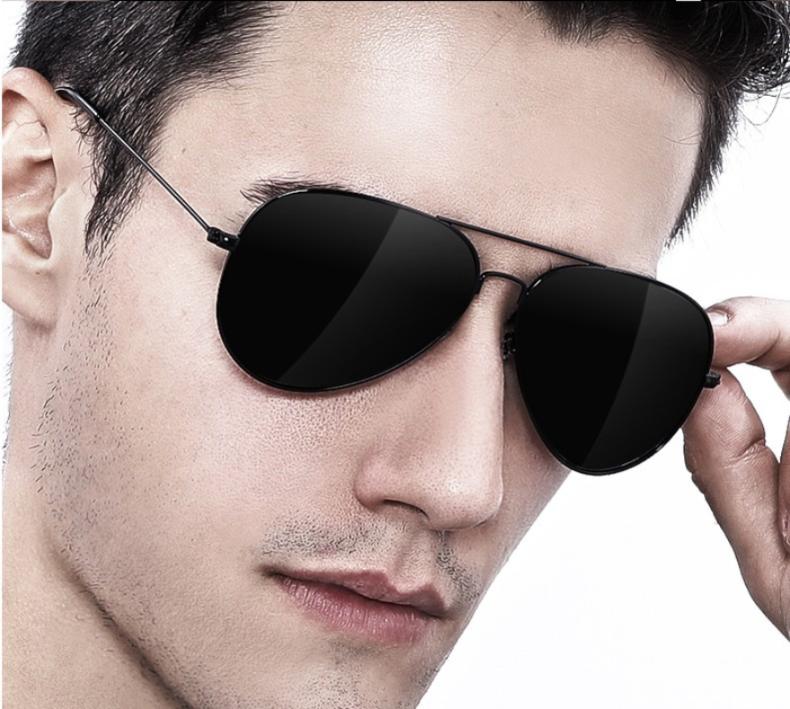 Роскошные мужские поляризационные солнцезащитные очки для вождения, солнцезащитные очки для мужчин и женщин, брендовые дизайнерские мужские винтажные черные солнцезащитные очки-пилоты UV400