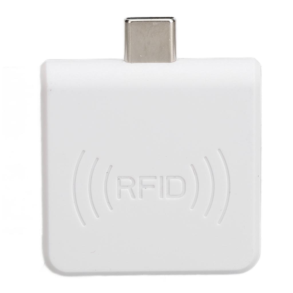 Radio Frequency Identification Card Reader 13.56Mhz Type C IC Card Reader Contactless Mobile Phone Card Reader for