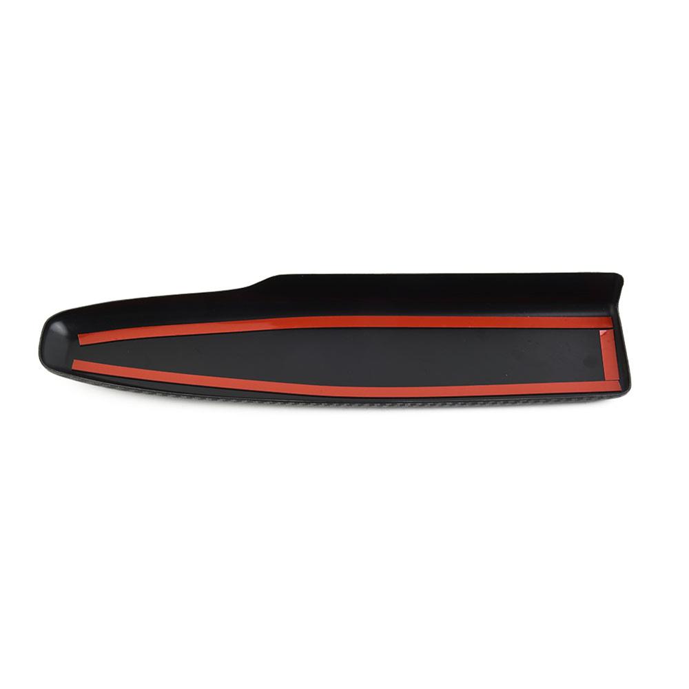 2 stk ABS Karbonfiber-look Bil Midtkonsoll Armleneboks Paneldeksel For Benz C W204 E W212