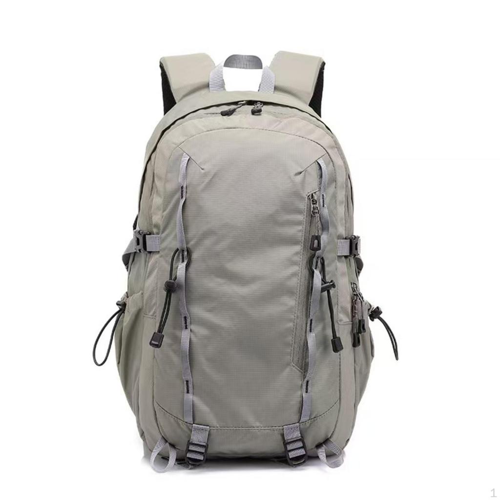 Hiking Backpack MultiCompartment Outdoor Padded Daypack for Journeyers, Commuters, Travel,