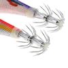 10pcs Luminous Wooden Shrimp Jig Fishing Lures Artificial Bait 15g/19g Jigging Lure with Bag, 3.0 / 3.5 Hooks