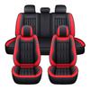 11PCS 5 Seats Car Seat Covers Automobiles Seat Covers Protector Cushion Deluxe PU Leather Front+Rear Full Set SUV Truck