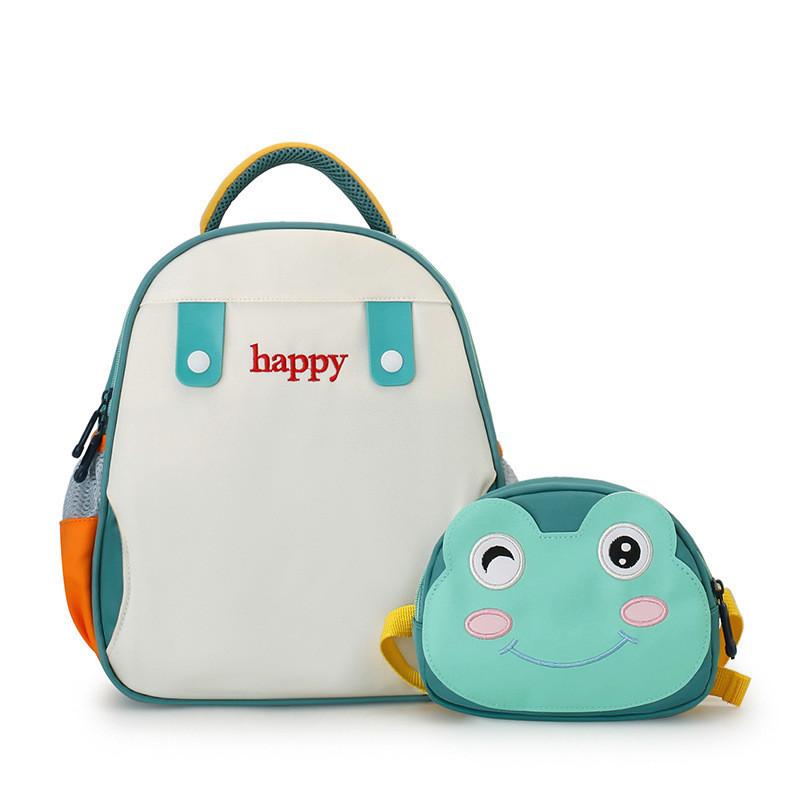Lightweight And Comfortable Nylon Backpack For Kids With Cute Cartoon Design