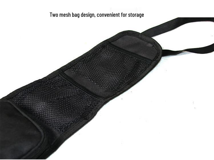 Temu Car Seat Organizer Backseat Hanging Storage Bag with Mesh Pocket