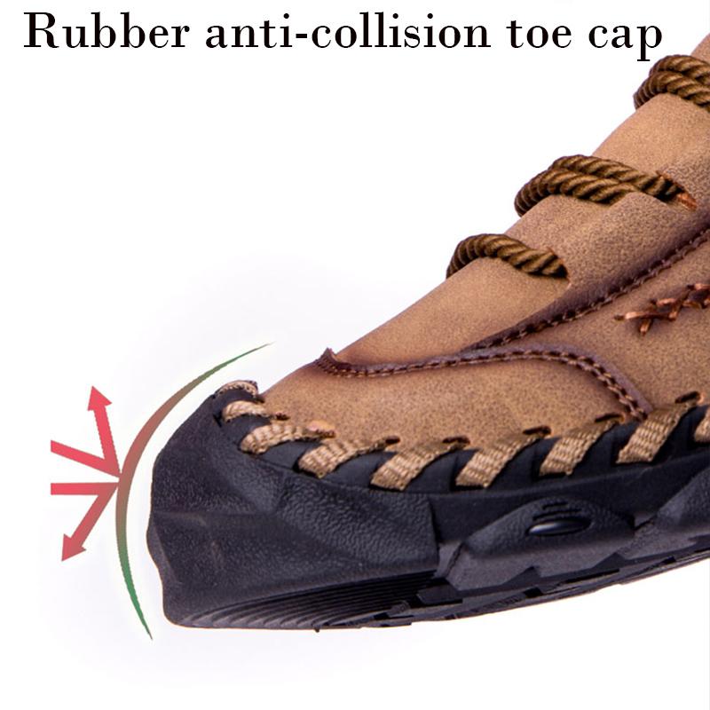 Size 38-48 High Quality Men's Casual Shoes Large Size Men's Shoes Fashion Men's Handmade Leather Shoes