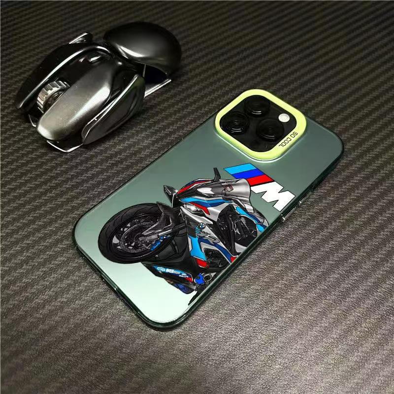 For Bmw M Power Logo M2 M4 M5 M6 Car Phone Case For IPhone 17 Pro Max 16 15 14 Pro Max 13 11 X Xs Xr 8 7Plus Phone Shell Sticker mkhr65