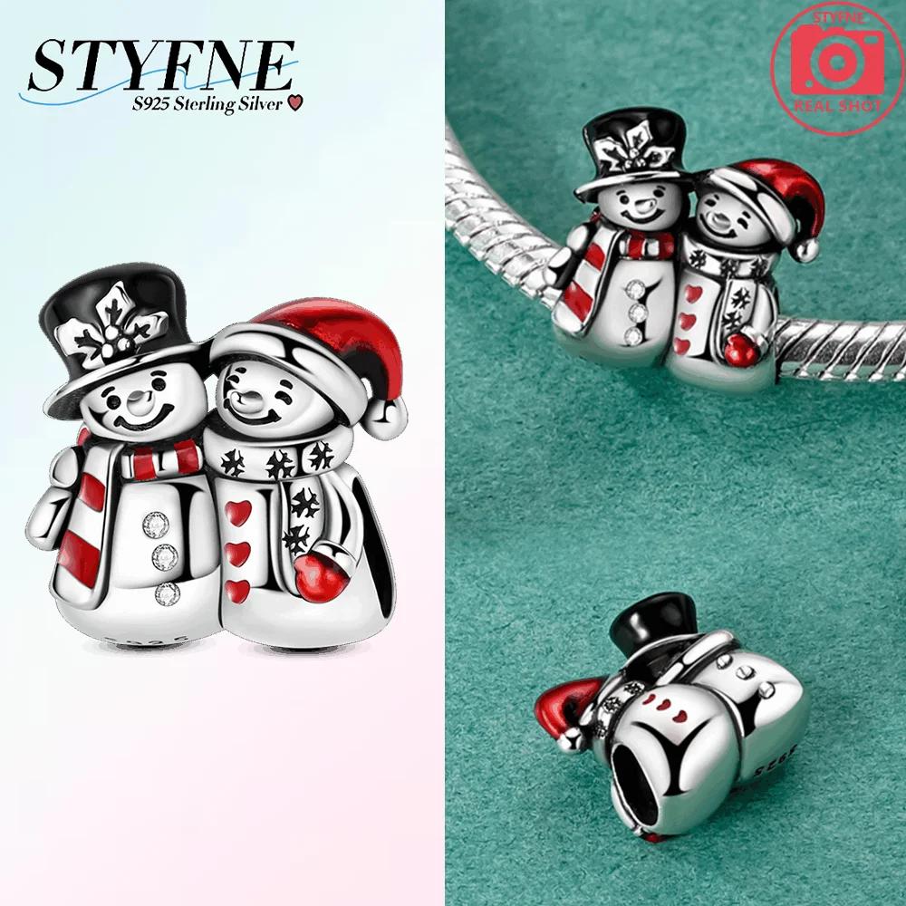 Charms Copper Christmas Tree Beads Bracelet For Charms Plataoriginales Brand Beads Diy Jewelry Making Gifts
