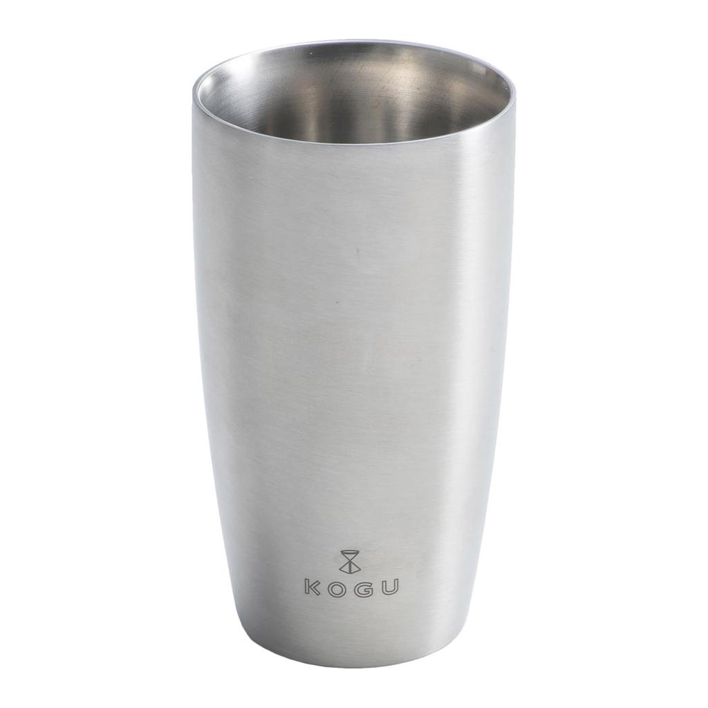 KOGU Coffee Tools Double Tumbler 330ml in Double Structure Hard to Get Cold Durable Mug Outdoor Camping Gift Stainless Steel Tsubame Sanjo 46008