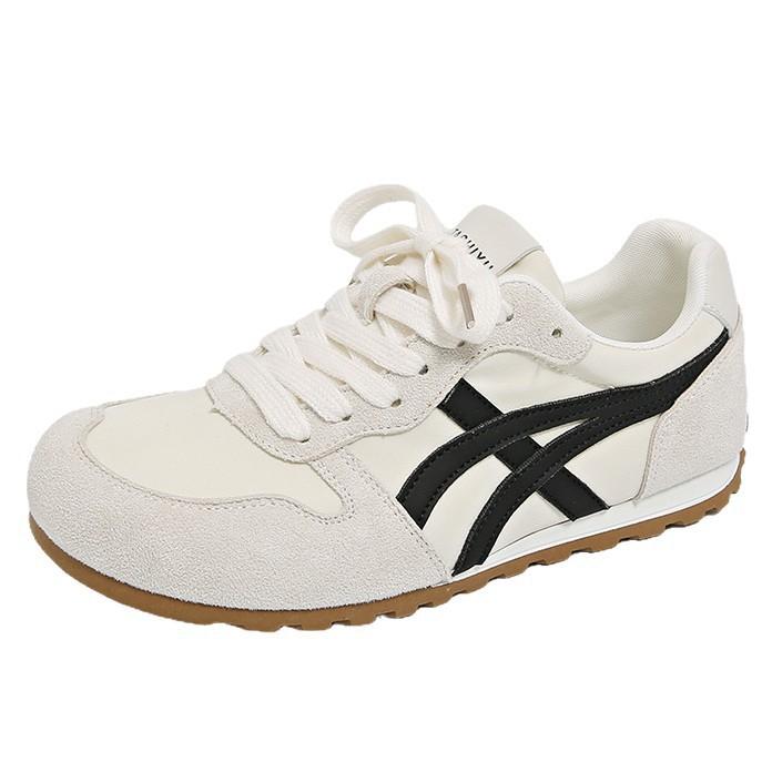 Women's Gander Training Shoes Casual Sports Shoes 2025 New Flat-bottomed 100 Summer Soft-soled Retro Atai Little White Shoes