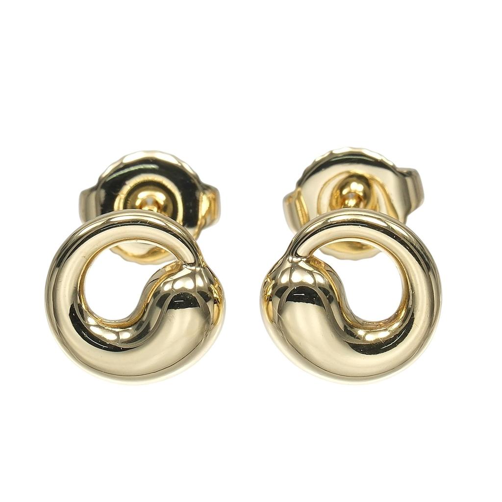 TIFFANY&Co. Eternal Circle Piercing K18 Yellow Gold 4.1g Women Used