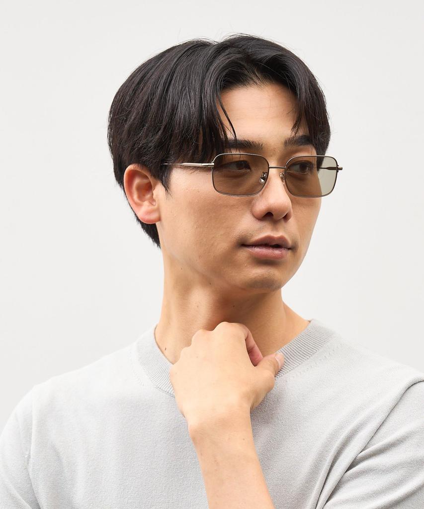 Zoff Sunglasses GDC Metal Frame UV Protection Stylish and Wellington-style (Brown (Matte) ZY252G06_42F1) Men's Women's [5717-145]