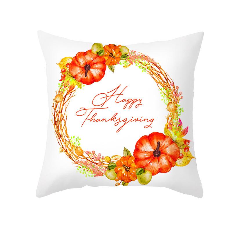 Autumn Harvest Pumpkin Pillow Cover Shopee Home Furnishings Nordic Peach Skin Pillow Cover Sofa Cushion