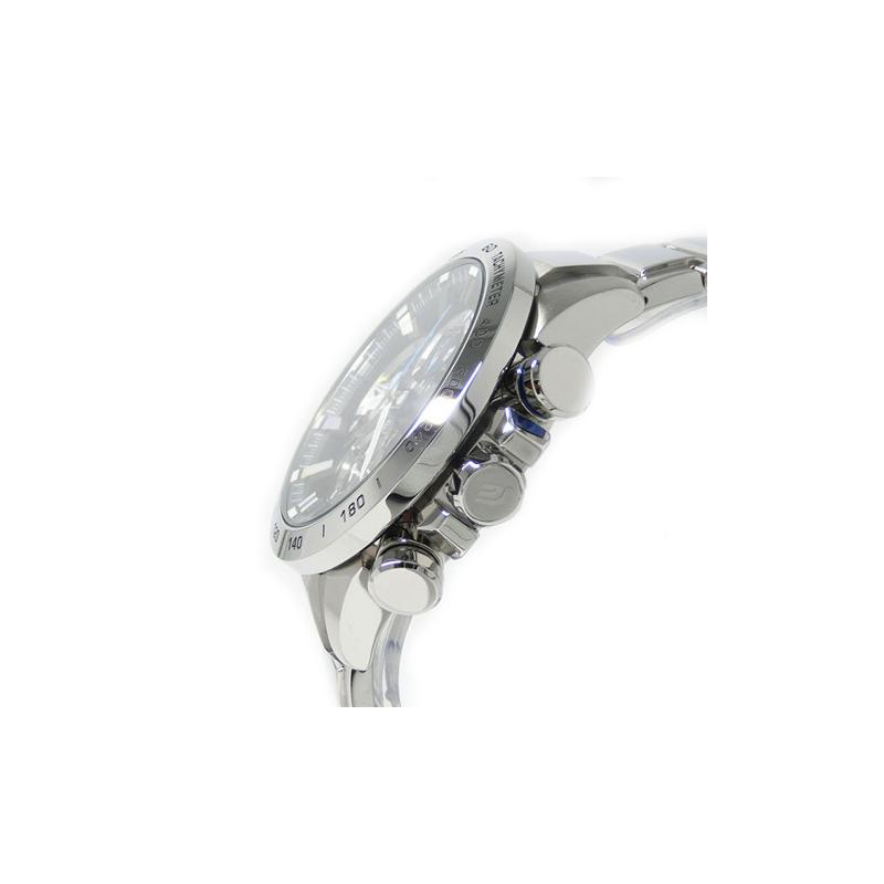 Casio EDIFICE Business Bluetooth Connected Three Eyes and Five Hands Date Display Sports Waterproof Watch Quartz Movement Stainless Steel EQB-800D-1A