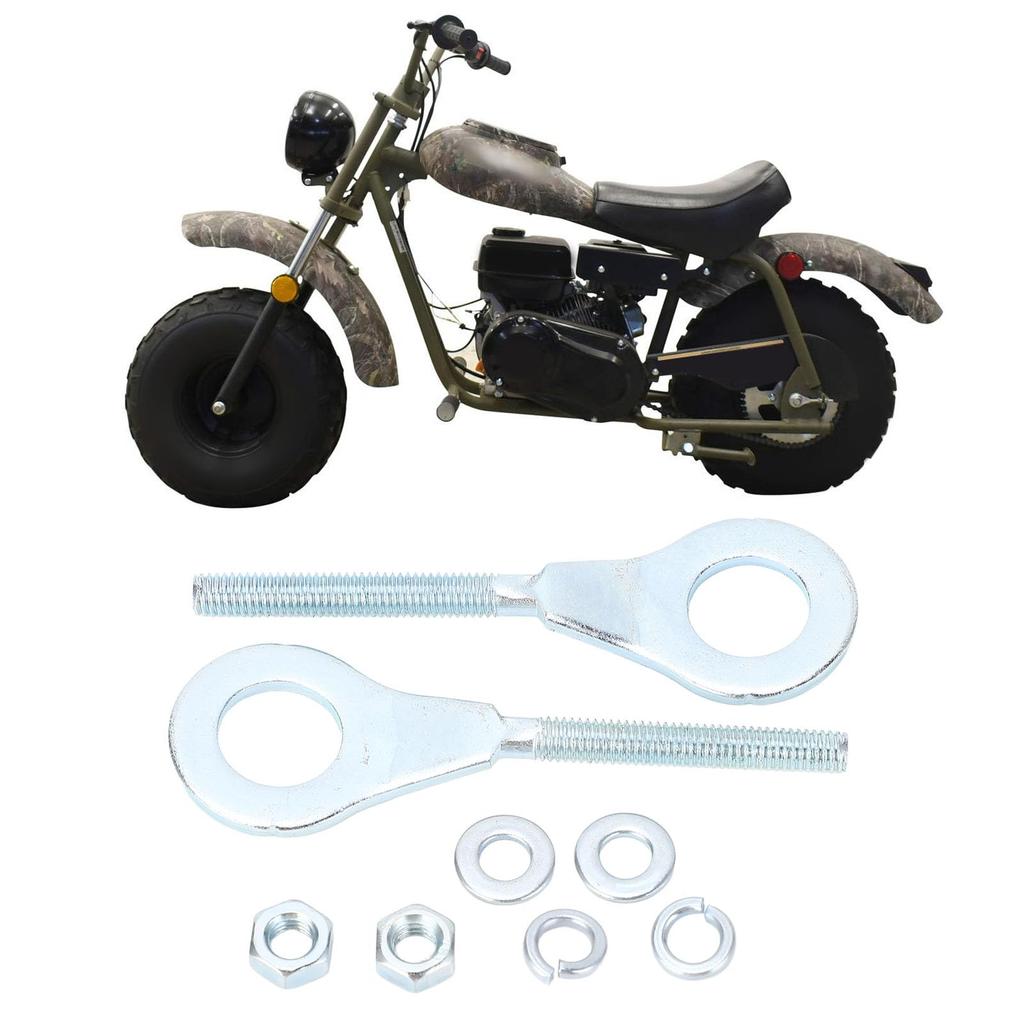 Mini Bike Chain Adjuster 2Pcs 15mm Chain Tensioner Adjuster Chain