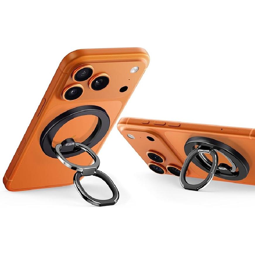 ESR for MagSafe Phone Grip, MagSafe Ring Holder, Magnetic Phone Ring Holder, Magnetic Phone Grip with 2-Way Stand for iPhone 17/16/15/14/13/12,
