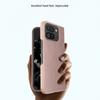 For Google Pixel Fold 2 Case Litchi Texture Leather+PC Phone Cover with Tempered Glass Film