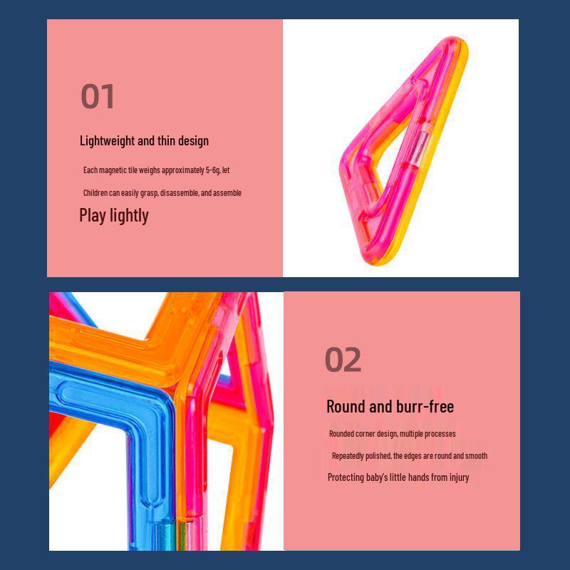 Magnetic Tiles: Educational Building Blocks for Kids Ages 3-6