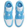 Jordan 1 Low White Gum Light Brown Dark Powder Blue Women's DC0774-104
