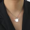 Cazador University Graduation Bachelor Cap Necklaces for Women Men Stainless Steel Anniversary Gift Necklace Jewelry 2026 New