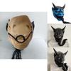 Demon Warrior Hannya Mask For Cosplay And Masquerade Parties