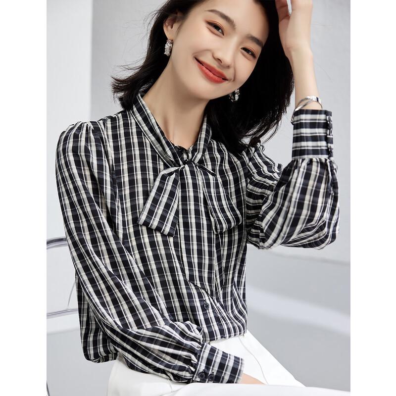 ORIGIN Black Print Long Sleeve Cardigan M