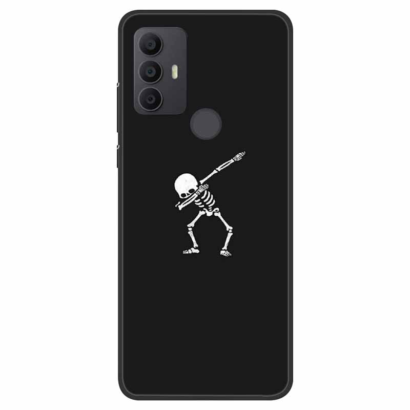 For TCL 30 SE Case 305 306 Soft Silicone Cool Cartoon coque For TCL 306 305 Back Cover Para TCL 30SE Cases Fashion TPU Fundas