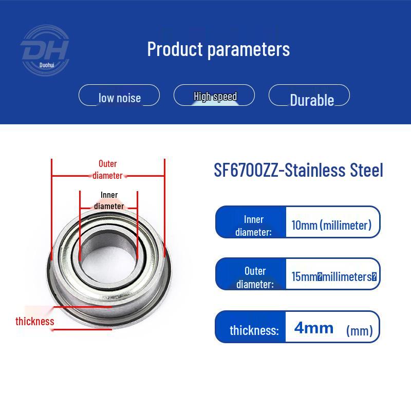 Rust-Proof Stainless Steel Miniature Pulley with Deep Groove Ball Bearing - Anti-Corrosion Gyroscope Ornament Accessory