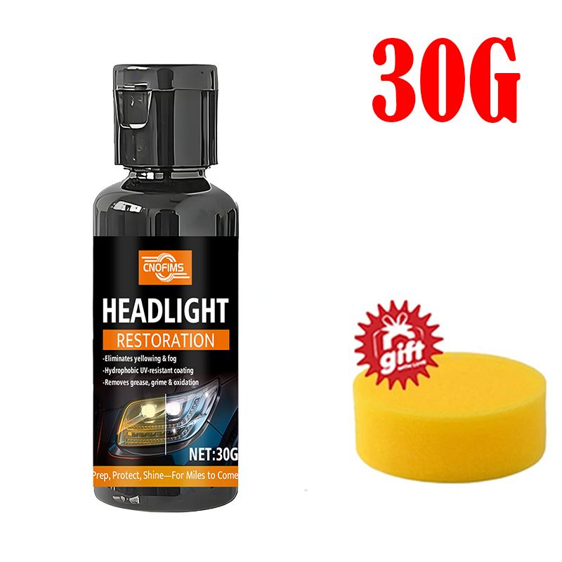 Car Headlight Restoration Polishing Kits Headlamp Repair Kits Car Light Polisher Cleaning Paste Car Paint Care Refurbish Agent