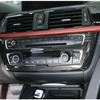 For BMW 3 Series F30 2012-2018 Carbon Fiber Front AC Air Vent Cover Trim