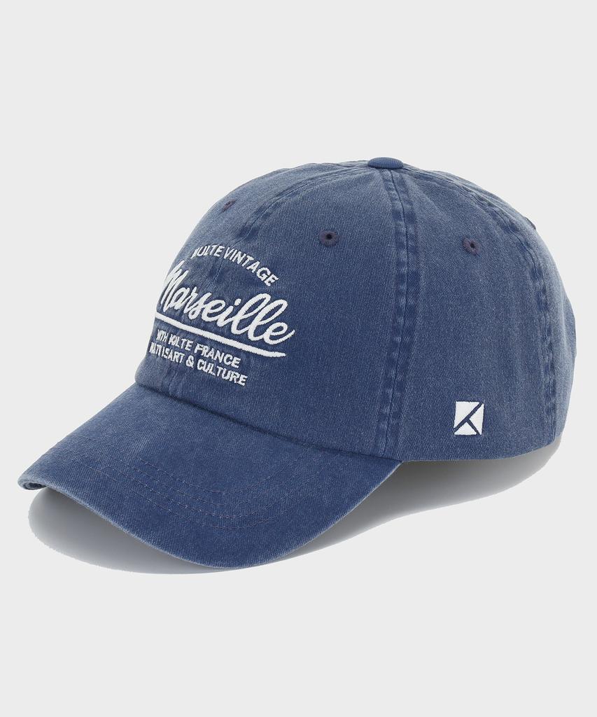 KULTE Vintage Tail Washing Cap Navy