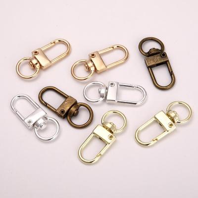 Lobster Clasp Keychain Set: 8-Shape Buckle, Four-Section Chain, Three-Piece DIY Jewelry & Bag Accessories