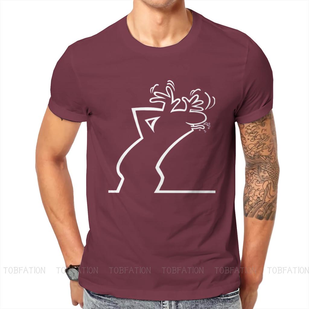 La Linea Bilder  Foto Upload TShirt Men Alternative Casual Crewneck Cotton T Shirt 2020