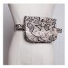 Женская поясная сумка Serpentine Fanny Pack из искусственной кожи, поясная сумка из змеиной кожи, женский кошелек WGYNIL1517a