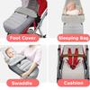 Cushion Thicken Waterproof Sleep Sacks Stroller Sleeping Bag Envelope Sleepsacks Pram Warm Footmuff