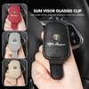 AGW1 Magnetic Car Glasses Holder Sunshade Platep Card Ticket Clip For Alfa Romeo 159 Giulietta Giulia 147 Mito 156 159 166 GT Stelvio