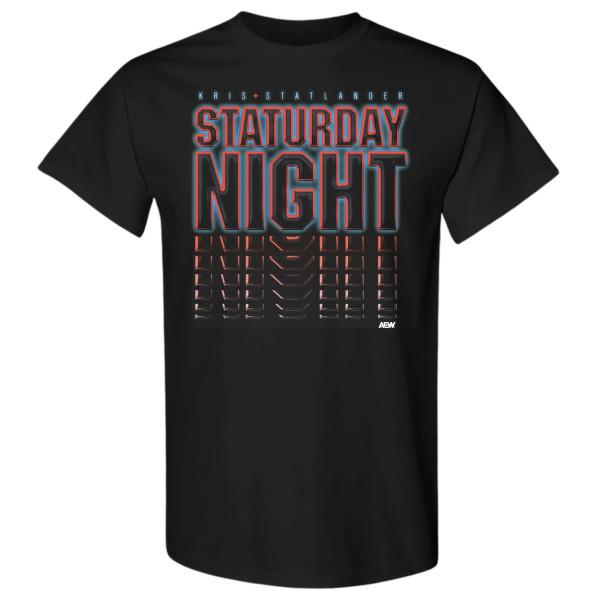 Kris Statlander STATurday Night AEW Official TShirt Unisex T-Shirt XXL