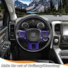 Steering Wheel Panel Frame Trim Cover Decor for Dodge Ram 1500 2010-2017 Purple