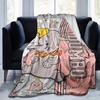 1pc. Dumbo Elephant Cartoon Print Blanket, Home, Office, Outdoor Gift for Kids and Adults