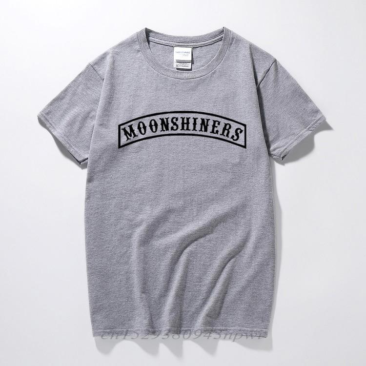 Moonshiners T Shirt Funny Tshirt Sutton Moonshine Hillbilly South Runs Popcorn Tops Cotton Short Sleeve Tshirt Camisetas Hombre