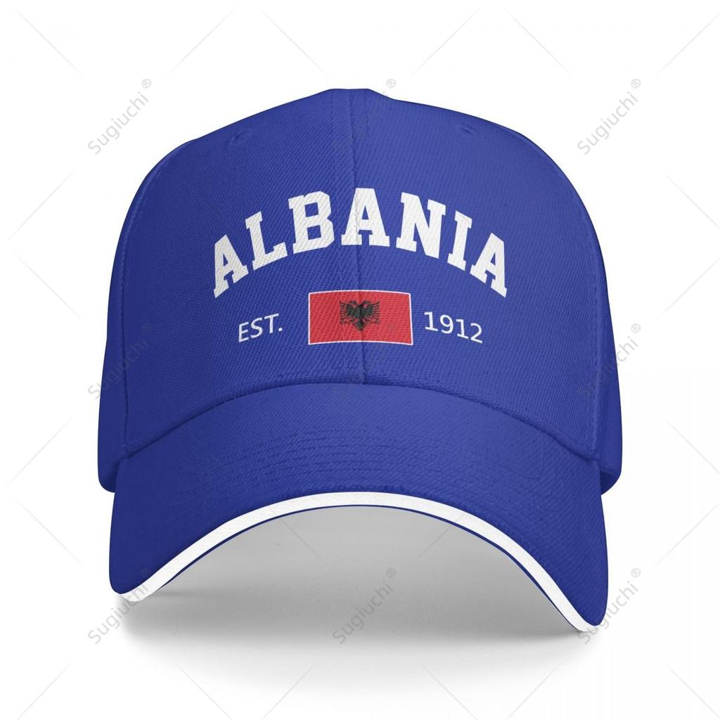 Baseball Cap Albania EST Independence Day Unisex Women Unisex Hip Hop Sandwich Caps Snapback Golf Hat Fishing