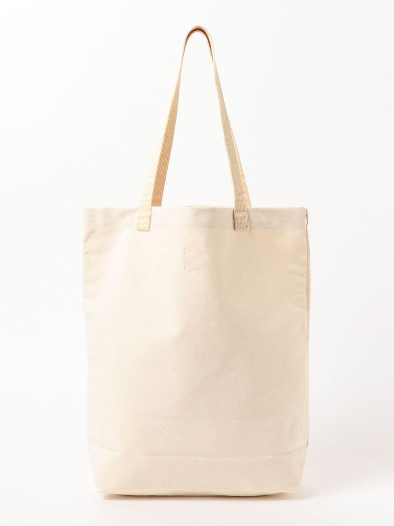 Beams Japan Campus Bag, evergreen works Custom Logo Tote Bag, Ink Black, Free Size