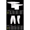 Set Motocross Bambino Maglia e Pantaloni MX Bambini Set Blu Dirt Bike MTB DH UTV Enduro Equipaggiamento Combo Tuta da Gara Off Road per Giovani