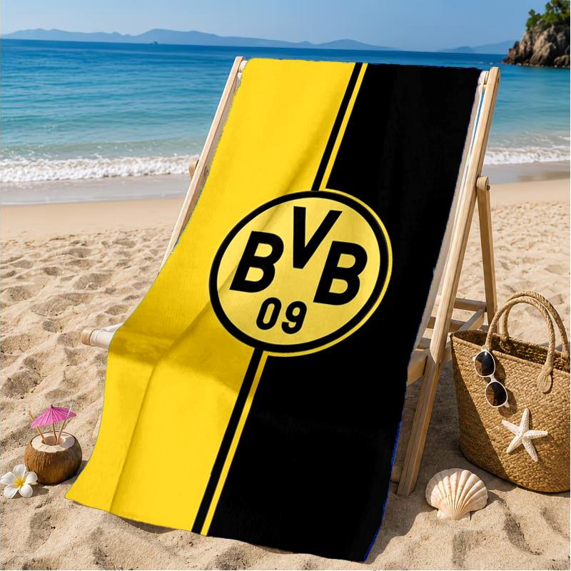 09 Football Club Beach Towel, Microfiber Beach Towel, Perfect For Pool, Beach, Travel, Home Decor Beach Party Fan gifts